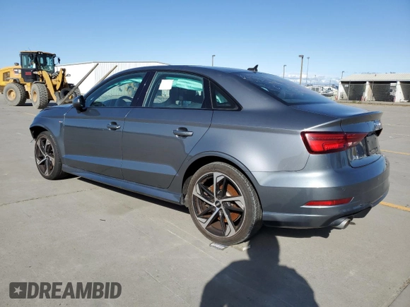 2020 Audi A3 Sedan S line Premium Plus with VIN WAUJEGFFXLA090179, listed as a Copart auction lot 46149704 with 63,152 mi miles. Bid and sale history available at carsss.com. Image 2.