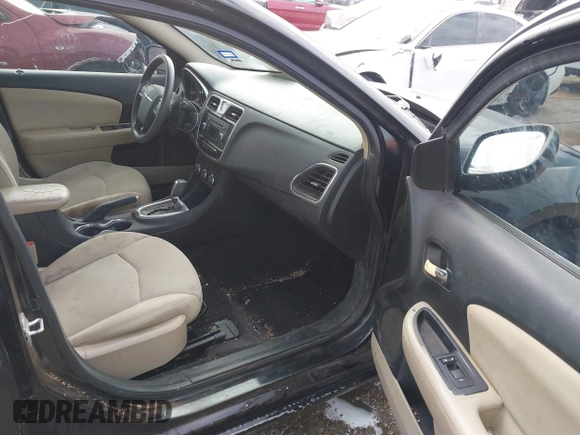 2012 Chrysler 200 LX with VIN 1C3CCBAB8CN176614, listed as a IAAI auction lot 41801151 with 145,819 mi miles and . Bid and sale history available at DreamBid. Image 5.