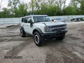 2024 Ford Bronco Badlands with VIN 1FMEE9BP5RLA70638, listed as a Copart auction lot 57488895 with 20,310 mi miles and Salvage title. Bid and sale history available at DreamBid. Image 14.
