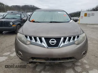 2009 Nissan Murano S with VIN JN8AZ18WX9W207406, listed as a Copart auction lot 51502925 with Not Provided miles and Salvage Title. Bid and sale history available at carsss.com. Image 5.
