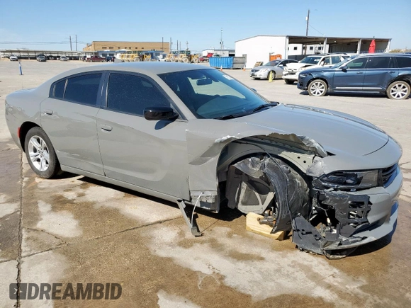 2023 Dodge Charger SXT with VIN 2C3CDXBG2PH702853, listed as a Copart auction lot 45122365 with 31,510 mi miles and Clean Title. Bid and sale history available at DreamBid. Image 4.