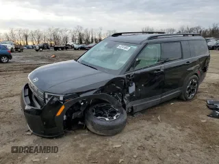 2024 Hyundai Santa Fe SEL with VIN 5NMP24GL9RH002472, listed as a Copart auction lot 43741665 with 23,518 mi miles and Salvage Title. Bid and sale history available at carsss.com. Image 1.