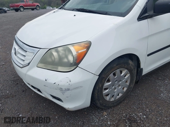 2008 Honda Odyssey LX with VIN 5FNRL38258B096923, listed as a IAAI auction lot 41943478 with 161,805 mi miles. Bid and sale history available at carsss.com. Image 12.