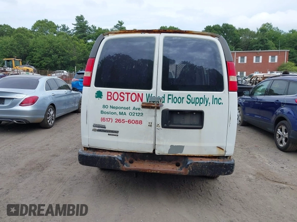 2012 Chevrolet Express Cargo with VIN 1GCZGTCA4C1152175, listed as a IAAI auction lot 42768479 with 155,675 mi miles and . Bid and sale history available at DreamBid. Image 16.