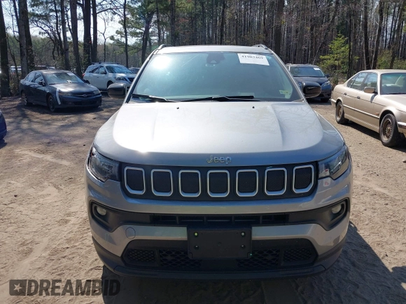 2022 Jeep Compass Latitude Lux с VIN 3C4NJDFB1NT164984, выставлен на аукционе IAAI как лот 41903469 с пробегом 67 490 миль миль и . История ставок и продаж доступна на DreamBid. Изображение 12.