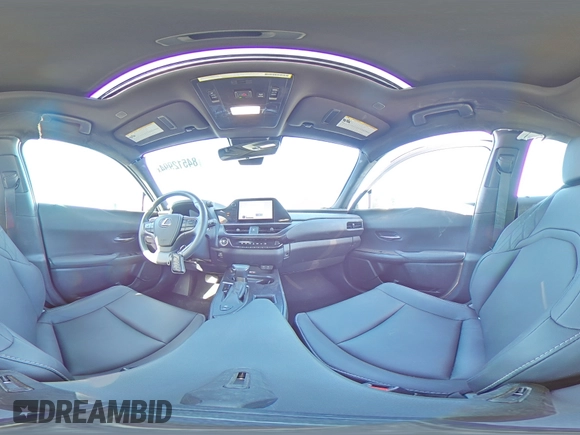 2024 Lexus UX with VIN JTHX6JBH4R2192156, listed as a Copart auction lot 84512994 with 3,320 mi miles and Salvage Title. Bid and sale history available at carsss.com. Image 14.