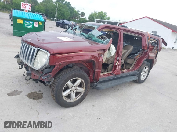 2008 Jeep Liberty Limited with VIN 1J8GN58K58W233330, listed as a IAAI auction lot 39381193 with 213,205 mi miles and . Bid and sale history available at carsss.com. Image 2.