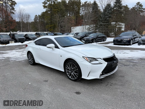 2017 Lexus RC with VIN JTHSM5BC0H5003866, listed as a Copart auction lot 89214705 with 177,166 mi miles and Clean Title. Bid and sale history available at carsss.com. Image 1.