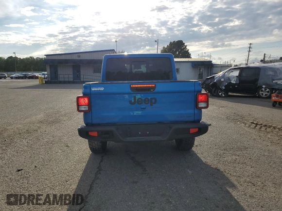 2024 Jeep Gladiator Sport z VIN 1C6HJTAG7RL123052, wystawiony jako Copart lot #79260194 z przebiegiem 2 808 mil mil oraz Szkoda całkowita • Salvage title. Historia ofert i sprzedaży dostępna na DreamBid. Obrazek 6.