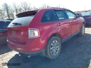 2009 Ford Edge SEL with VIN 2FMDK38CX9BB06104, listed as a IAAI auction lot 41864011 with 292,053 mi miles. Bid and sale history available at carsss.com. Image 4.