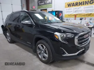 2021 GMC Terrain SLT z VIN 3GKALVEV6ML330655, wystawiony jako IAAI lot #42275268 z przebiegiem 92 759 mil mil oraz . Historia ofert i sprzedaży dostępna na DreamBid. Obrazek 1.