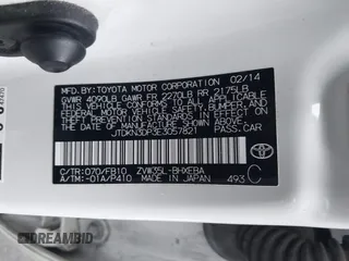 2014 Toyota Prius с VIN JTDKN3DP3E3057821, выставлен на аукционе IAAI как лот 41880152 с пробегом 84 000 миль миль и . История ставок и продаж доступна на DreamBid. Изображение 9.