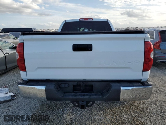 2018 Toyota Tundra 2WD SR with VIN 5TFRM5F11JX130290, listed as a Copart auction lot 74195064 with 0 mi miles and Non Repairable. Bid and sale history available at carsss.com. Image 6.
