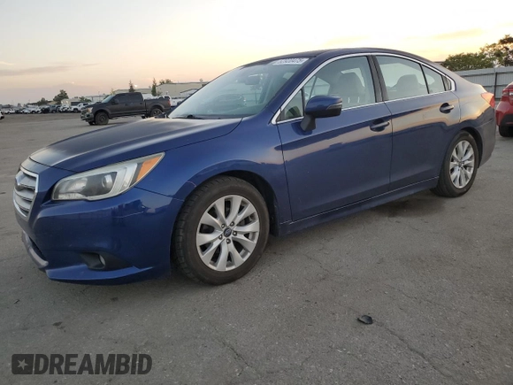 2017 Subaru Legacy Premium with VIN 4S3BNAF62H3032504, listed as a Copart auction lot 52920475 with 216,098 mi miles and Salvage Title. Bid and sale history available at carsss.com. Image 1.