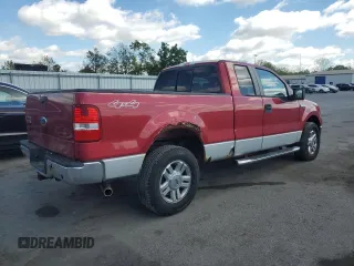 2008 Ford F-150 STX with VIN 1FTRX14W48FA50562, listed as a Copart auction lot 56163265 with 121,496 mi miles and Clean title. Bid and sale history available at DreamBid. Image 3.