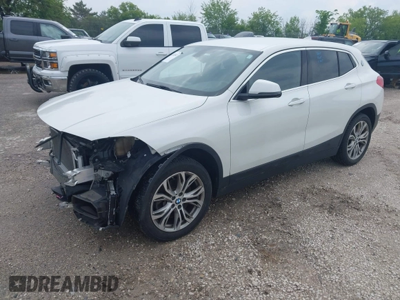 2018 BMW X2 sDrive28i with VIN WBXYJ3C36JEB37994, listed as a IAAI auction lot 42402043 with 63,943 mi miles and . Bid and sale history available at DreamBid. Image 2.