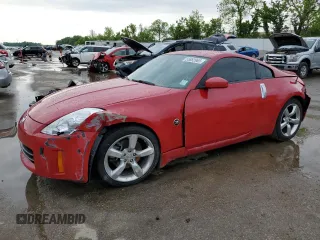 2006 Nissan 350Z Touring z VIN JN1AZ34D36M331605, wystawiony jako Copart lot #55883965 z przebiegiem 103 692 mil mil oraz Szkody całkowita. Historia ofert i sprzedaży dostępna na DreamBid. Obrazek 1.