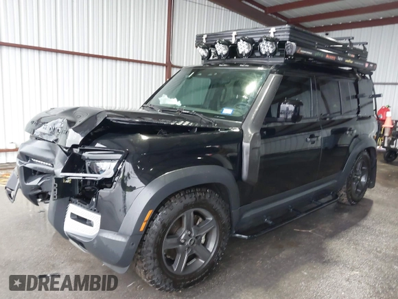 2023 Land Rover Defender S with VIN SALEJ7EX6P2137517, listed as a IAAI auction lot 41502561 with 13,998 mi miles and . Bid and sale history available at DreamBid. Image 2.