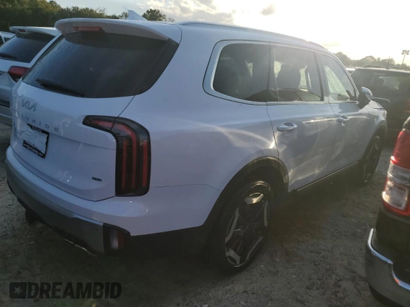 2024 Kia Telluride EX with VIN 5XYP3DGC1RG477153, listed as a Copart auction lot 76057864 with Not Provided miles and Non Repairable. Bid and sale history available at carsss.com. Image 3.