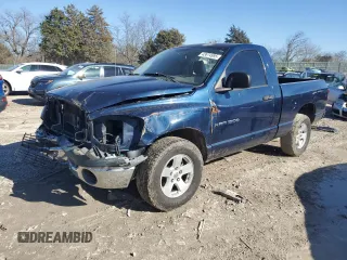 2007 Dodge 1500 SLT with VIN 1D7HA16P87J593935, listed as a Copart auction lot 43614995 with 147,403 mi miles and Clean Title. Bid and sale history available at DreamBid. Image 1.