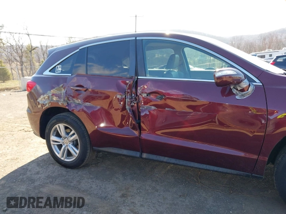2014 Acura RDX Tech Pkg with VIN 5J8TB4H50EL005348, listed as a IAAI auction lot 41883118 with 118,638 mi miles. Bid and sale history available at carsss.com. Image 6.