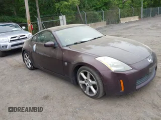2003 Nissan 350Z Touring z VIN JN1AZ34E93T008895, wystawiony jako IAAI lot #42345352 z przebiegiem 168 530 mil mil oraz . Historia ofert i sprzedaży dostępna na DreamBid. Obrazek 1.