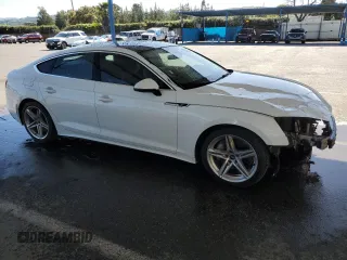 2021 Audi A5 Sportback S line Premium with VIN WAUDACF56MA059974, listed as a Copart auction lot 49386004 with 53,655 mi miles. Bid and sale history available at carsss.com. Image 4.