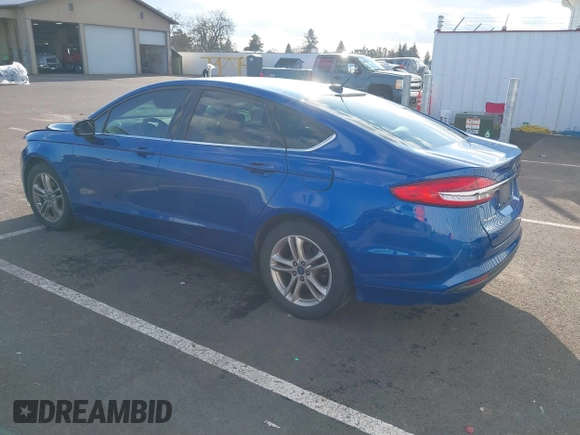 2018 Ford Fusion SE with VIN 3FA6P0HDXJR168152, listed as a IAAI auction lot 41740165 with 129,636 mi miles. Bid and sale history available at carsss.com. Image 3.