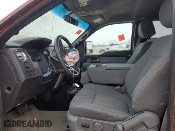 2012 Ford F-150 XL with VIN 1FTFW1CFXCKE33459, listed as a Copart auction lot 45976875 with 0 mi miles and Salvage Title. Bid and sale history available at carsss.com. Image 7.