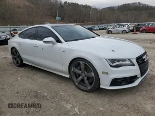 2015 Audi S7 with VIN WAUW2AFC0FN035996, listed as a Copart auction lot 48231375 with 92,921 mi miles and Salvage Title. Bid and sale history available at carsss.com. Image 4.