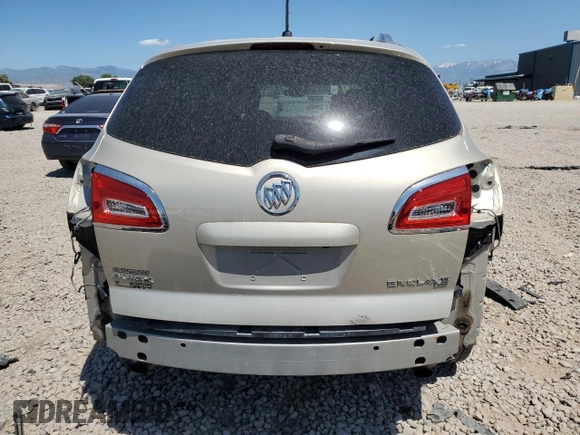 2015 Buick Enclave Leather with VIN 5GAKVBKD0FJ389250, listed as a Copart auction lot 57344554 with 115,076 mi miles and Salvage Title. Bid and sale history available at carsss.com. Image 6.