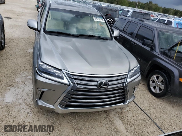 2021 Lexus LX 570 z VIN JTJDY7AX7M4336383, wystawiony jako Copart lot #77619174 z przebiegiem Nie podano mil oraz Szkoda całkowita • Salvage title. Historia ofert i sprzedaży dostępna na DreamBid. Obrazek 5.