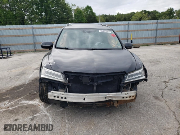 2014 Acura MDX Advance with VIN 5FRYD4H85EB019451, listed as a Copart auction lot 55841705 with Not provided miles and Non repairable. Bid and sale history available at DreamBid. Image 5.