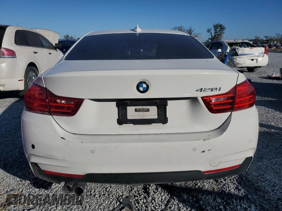 2016 BMW 4 Series 428i with VIN WBA3N7C58GK225681, listed as a Copart auction lot 87835985 with 67,683 mi miles and Salvage Title. Bid and sale history available at carsss.com. Image 6.
