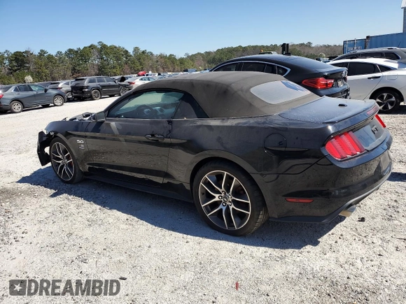 2015 Ford Mustang GT Premium with VIN 1FATP8FF4F5374700, listed as a Copart auction lot 44564775 with 160,566 mi miles and Clean title. Bid and sale history available at DreamBid. Image 2.