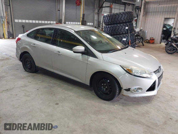 2012 Ford Focus SE with VIN 1FAHP3F26CL207199, listed as a IAAI auction lot 42149458 with 242,158 mi miles. Bid and sale history available at carsss.com. Image 1.