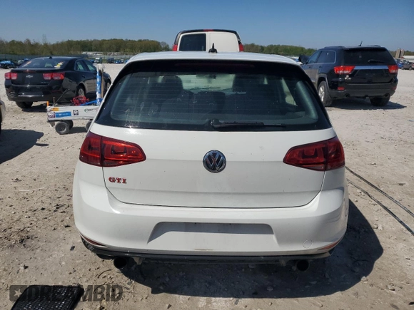 2017 Volkswagen GTI S с VIN 3VW547AU9HM012934, выставлен на аукционе Copart как лот 56158655 с пробегом 33 399 миль миль и Чистый • Clean title. История ставок и продаж доступна на DreamBid. Изображение 6.
