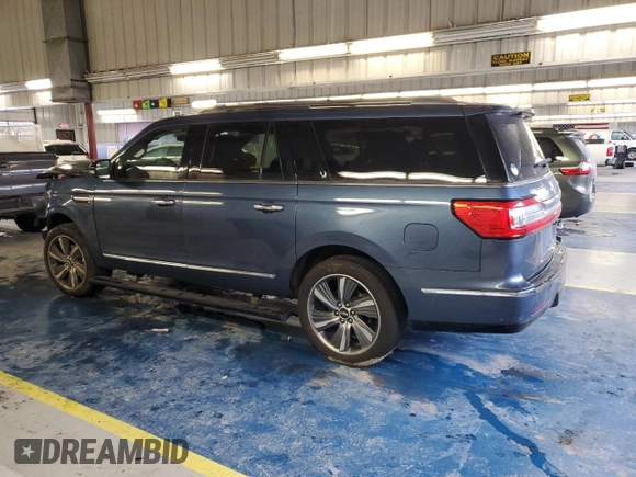 2019 Lincoln Navigator Reserve z VIN 5LMJJ3LT4KEL05430, wystawiony jako Copart lot #41456055 z przebiegiem 76 476 mil mil oraz Szkoda całkowita • Salvage title. Historia ofert i sprzedaży dostępna na DreamBid. Obrazek 2.