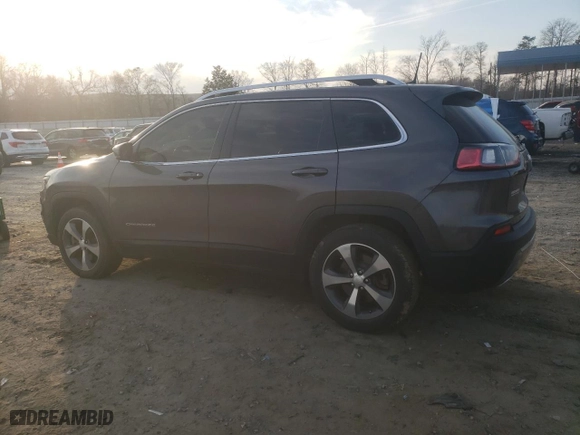 2019 Jeep Cherokee Limited with VIN 1C4PJLDX4KD159572, listed as a Copart auction lot 44195085 with 125,228 mi miles and Salvage Title. Bid and sale history available at carsss.com. Image 2.