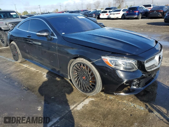 2017 Mercedes-Benz S 550 with VIN WDDXJ8FB7HA027727, listed as a Copart auction lot 45542445 with 82,194 mi miles and Salvage title. Bid and sale history available at DreamBid. Image 4.