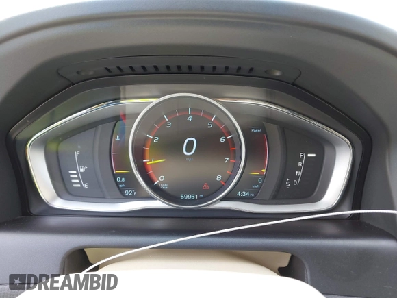 2016 Volvo XC60 T5 Drive-E Premier с VIN YV440MDK0G2784762, выставлен на аукционе IAAI как лот 42159471 с пробегом 59 951 миль миль и . История ставок и продаж доступна на DreamBid. Изображение 7.