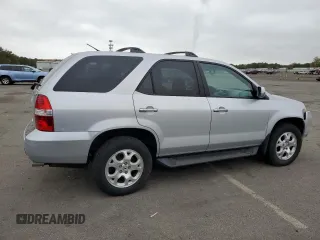 2001 Acura MDX Touring Pkg with VIN 2HNYD18601H542583, listed as a Copart auction lot 75733004 with 192,339 mi miles and Salvage Title. Bid and sale history available at carsss.com. Image 3.