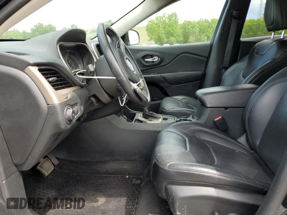 2014 Jeep Cherokee Limited with VIN 1C4PJLDS0EW148212, listed as a Copart auction lot 60464965 with 82,015 mi miles and Salvage title. Bid and sale history available at DreamBid. Image 7.