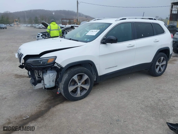 2020 Jeep Cherokee Limited with VIN 1C4PJMDX6LD503944, listed as a IAAI auction lot 41867418 with 92,691 mi miles. Bid and sale history available at carsss.com. Image 18.
