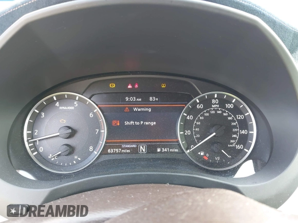 2019 Infiniti QX50 Luxe with VIN 3PCAJ5M14KF110183, listed as a IAAI auction lot 42323546 with 63,757 mi miles and . Bid and sale history available at DreamBid. Image 7.