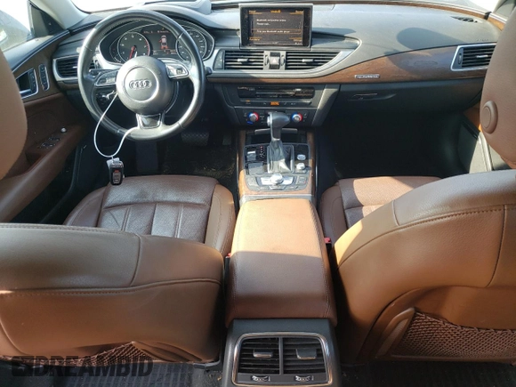 2015 Audi A7 3.0 Prestige with VIN WAU2GAFCXFN062624, listed as a Copart auction lot 68480264 with 86,064 mi miles and Salvage Title. Bid and sale history available at carsss.com. Image 8.