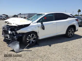 2021 Lexus RX 350 z VIN 2T2HZMAA8MC185400, wystawiony jako Copart lot #60756875 z przebiegiem Nie podano mil oraz Szkoda całkowita • Salvage title. Historia ofert i sprzedaży dostępna na DreamBid. Obrazek 1.