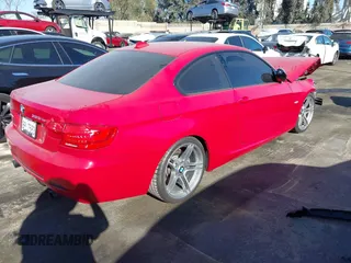 2013 BMW 3 Series 335is with VIN WBAKG1C59DJ217769, listed as a IAAI auction lot 41161991 with 1 mi miles. Bid and sale history available at carsss.com. Image 4.