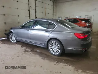 2017 BMW 7 Series 740i with VIN WBA7E2C54HG739147, listed as a Copart auction lot 67661374 with 0 mi miles and Clean Title. Bid and sale history available at carsss.com. Image 2.