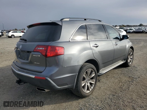 2010 Acura MDX Advance with VIN 2HNYD2H50AH529345, listed as a Copart auction lot 79970444 with 207,962 mi miles and Clean Title. Bid and sale history available at DreamBid. Image 3.